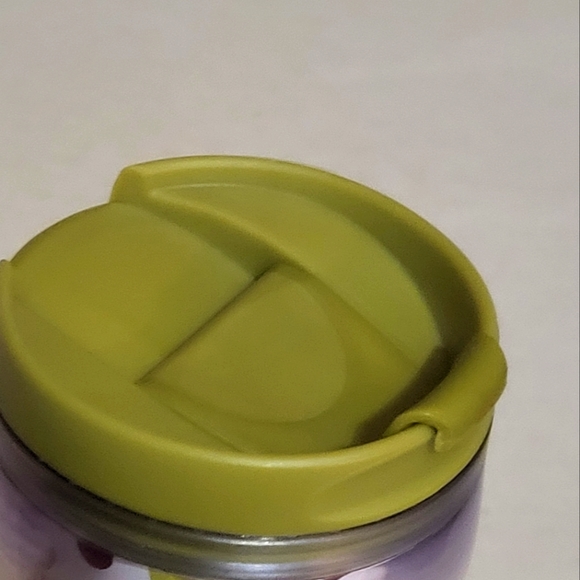 Starbucks Coffee 2008 Tumbler Metallic Foil Flowers Butterfly 12oz Travel Cup - Picture 6 of 8